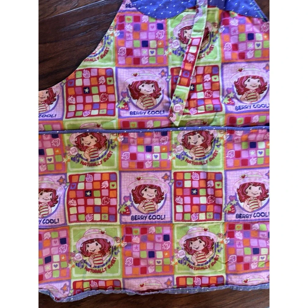 Vintage‎ Strawberry Shortcake Handmade Children's Apron